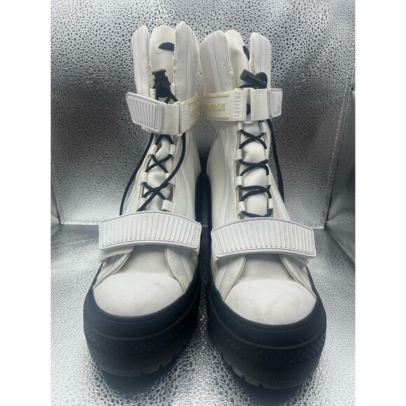Converse Chuck Taylor All Star GR82 White Platform Boot Women Size 7.5 - Picture 5 of 8